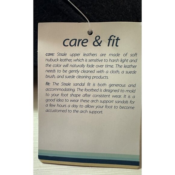 Strole‎ Lodge Blue Wool Supportive Clog Wool Slipper Arch Support Mens 8 New - Picture 6 of 7